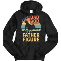 It's Not A Dad Bob It's A Father Figure Retro Tie Dye Hoodie