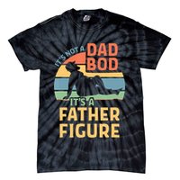 It's Not A Dad Bob It's A Father Figure Retro Tie-Dye T-Shirt