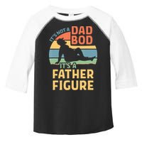 It's Not A Dad Bob It's A Father Figure Retro Toddler Fine Jersey T-Shirt