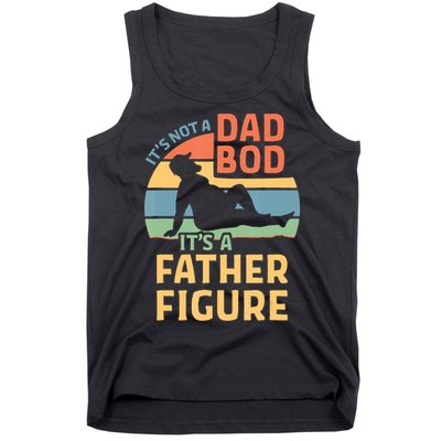 It's Not A Dad Bob It's A Father Figure Retro Tank Top