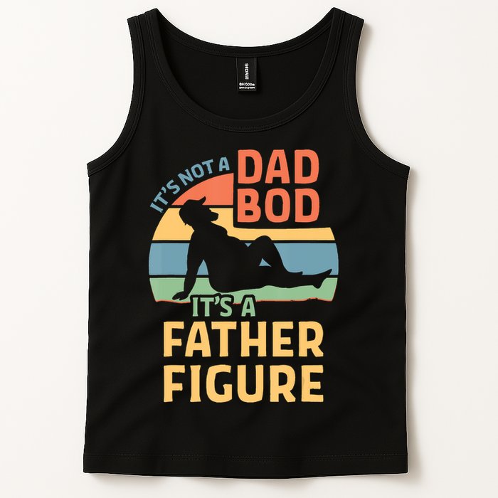 It's Not A Dad Bob It's A Father Figure Retro Tank Top
