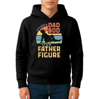 It's Not A Dad Bob It's A Father Figure Retro Kids Hoodie