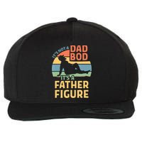 It's Not A Dad Bob It's A Father Figure Retro Wool Snapback Cap