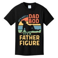 It's Not A Dad Bob It's A Father Figure Retro Kids T-Shirt