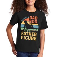 It's Not A Dad Bob It's A Father Figure Retro Kids T-Shirt