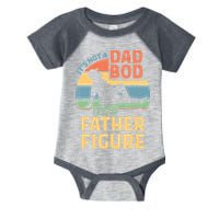 It's Not A Dad Bob It's A Father Figure Retro Infant Baby Jersey Bodysuit