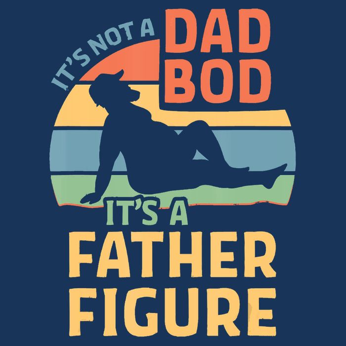 It's Not A Dad Bob It's A Father Figure Retro Infant Baby Jersey Bodysuit