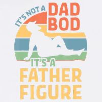 It's Not A Dad Bob It's A Father Figure Retro Garment-Dyed Sweatshirt