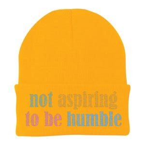 I’M Not Aspiring To Be Humble Knit Cap Winter Beanie