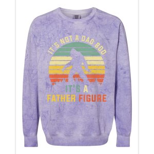 Its Not A Dad Bod Its A Father Figure, Dad Bod Father Figure Colorblast Crewneck Sweatshirt