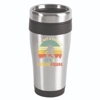 Its Not A Dad Bod Its A Father Figure, Dad Bod Father Figure 16oz Travel Tumbler