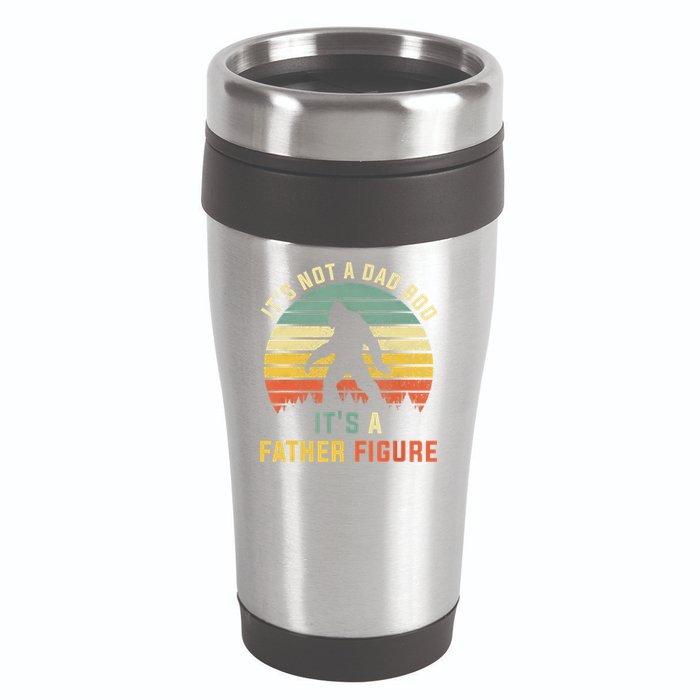 Its Not A Dad Bod Its A Father Figure, Dad Bod Father Figure 16oz Travel Tumbler