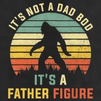 Its Not A Dad Bod Its A Father Figure, Dad Bod Father Figure Microfiber Hand Towel