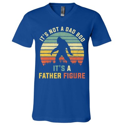 Its Not A Dad Bod Its A Father Figure, Dad Bod Father Figure V-Neck T-Shirt