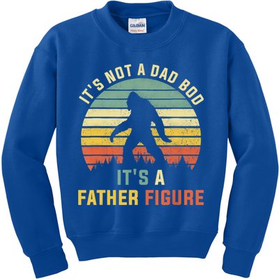 Its Not A Dad Bod Its A Father Figure, Dad Bod Father Figure Kids Sweatshirt