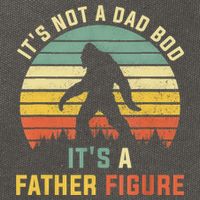 Its Not A Dad Bod Its A Father Figure, Dad Bod Father Figure Cotton Canvas Backpack