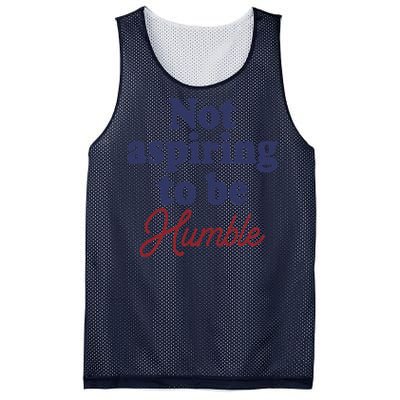 IM Not Aspiring To Be Humble Mesh Reversible Basketball Jersey Tank