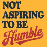 IM Not Aspiring To Be Humble Sustainable Knit Beanie