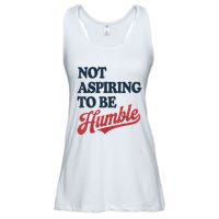 IM Not Aspiring To Be Humble Ladies Essential Flowy Tank