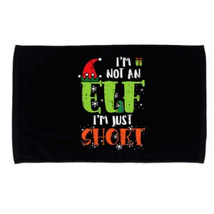 Im Not An Elf Just Short Christmas Xmas Microfiber Hand Towel