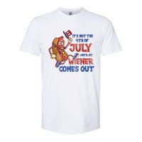 Its Not A Party Until My Wiener Comes Out 4th of July Wiener Softstyle CVC T-Shirt