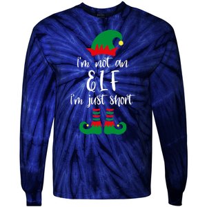 I'm Not An Elf I'm Just Short Tie-Dye Long Sleeve Shirt