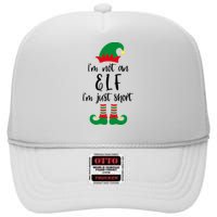 I'm Not An Elf I'm Just Short High Crown Mesh Back Trucker Hat