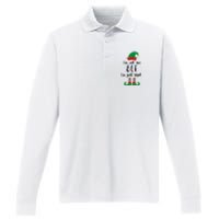 I'm Not An Elf I'm Just Short Performance Long Sleeve Polo