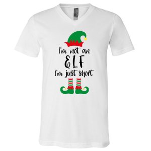 I'm Not An Elf I'm Just Short V-Neck T-Shirt