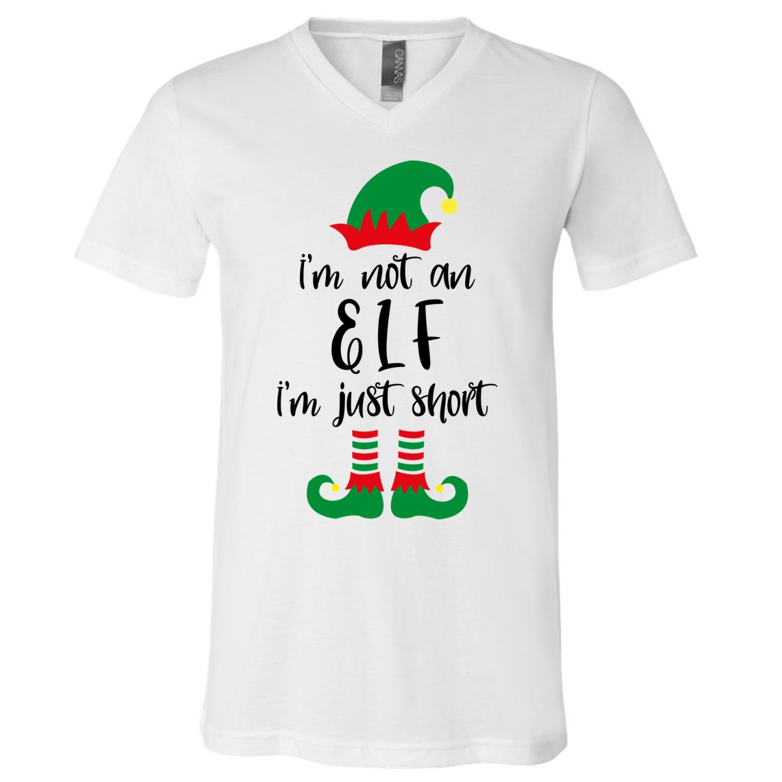 I'm Not An Elf I'm Just Short V-Neck T-Shirt