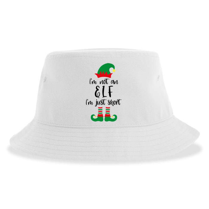 I'm Not An Elf I'm Just Short Sustainable Bucket Hat