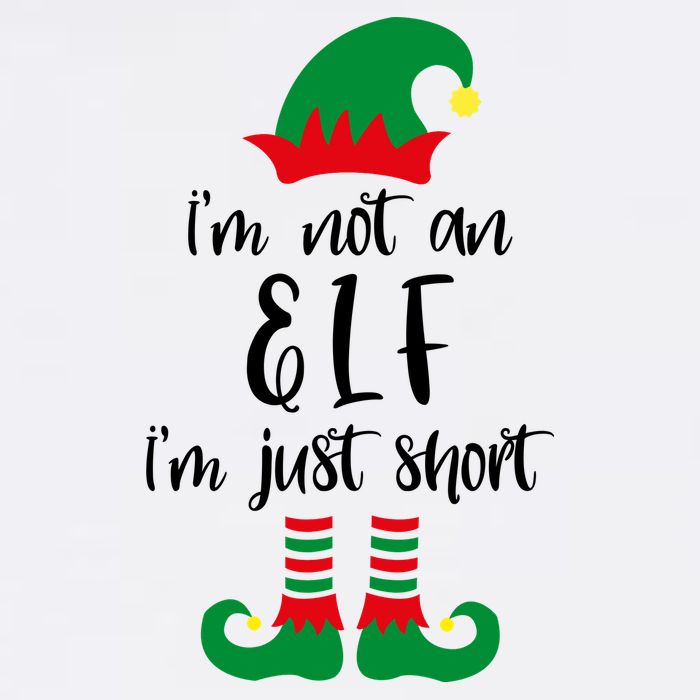 I'm Not An Elf I'm Just Short Button