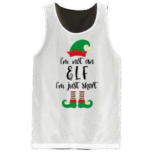 I'm Not An Elf I'm Just Short Mesh Reversible Basketball Jersey Tank