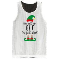 I'm Not An Elf I'm Just Short Mesh Reversible Basketball Jersey Tank