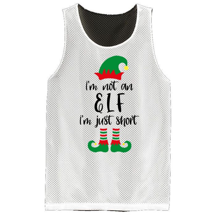 I'm Not An Elf I'm Just Short Mesh Reversible Basketball Jersey Tank