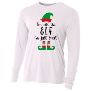 I'm Not An Elf I'm Just Short Cooling Performance Long Sleeve Crew