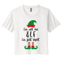 I'm Not An Elf I'm Just Short Crop Top