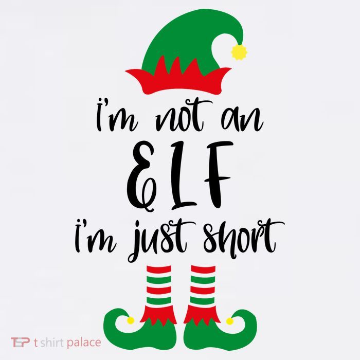 I'm Not An Elf I'm Just Short Women's V-Neck T-Shirt