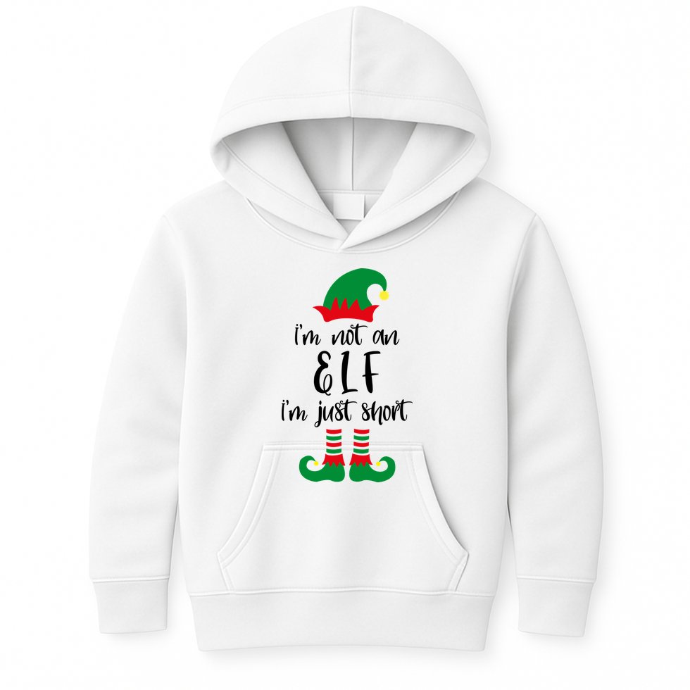 I'm Not An Elf I'm Just Short Kids Hoodie