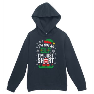 IM Not An Elf IM Just Short Merry Christmas Elf Xmas Funny Urban Pullover Hoodie