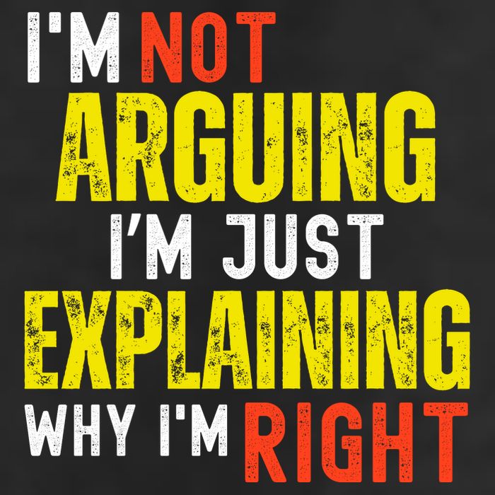 IM Not Arguing IM Just Explaining Why IM Right 7 Panel Mesh Trucker Snapback Hat