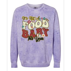 ItS Not A Food This Year Thanksgiving And Christmas Cute Gift Colorblast Crewneck Sweatshirt