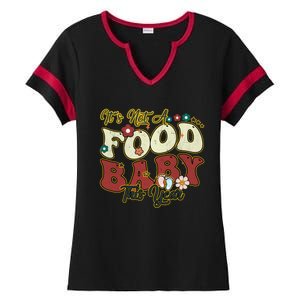 ItS Not A Food This Year Thanksgiving And Christmas Cute Gift Ladies Halftime Notch Neck Tee