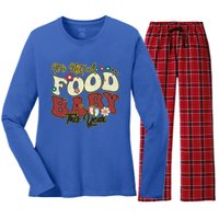 ItS Not A Food This Year Thanksgiving And Christmas Cute Gift Women's Long Sleeve Flannel Pajama Set 