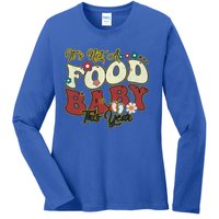 ItS Not A Food This Year Thanksgiving And Christmas Cute Gift Ladies Long Sleeve Shirt