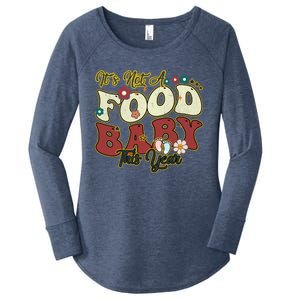 ItS Not A Food This Year Thanksgiving And Christmas Cute Gift Women's Perfect Tri Tunic Long Sleeve Shirt