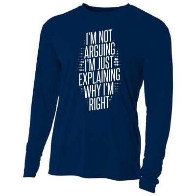 IM Not Arguing IM Just Explaining Why IM Right Cooling Performance Long Sleeve Crew