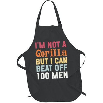 I'm Not A Gorilla But I Can Beat Off  Apron