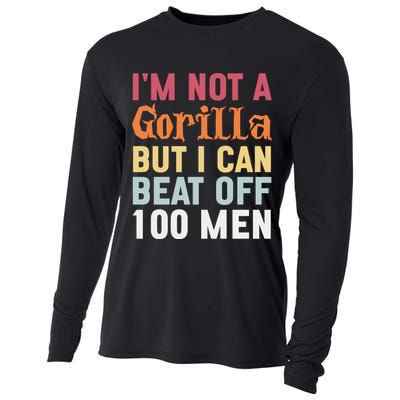 I'm Not A Gorilla But I Can Beat Off  Cooling Performance Long Sleeve Crew