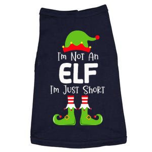 IM Not An Elf IM Just Short Family Christmas Pjs Matching Doggie Tank